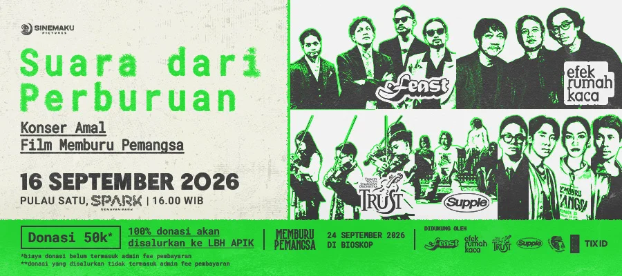Suara dari Perburuan: Konser Amal film Memburu Pemangsa